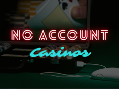 No account Casinos: Play without Registration